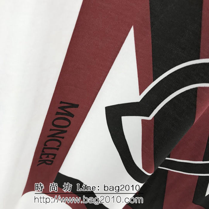 MONCLER蒙口 19ss新款 Craig Green Jacket系列款 白色印花短袖 男女同款 ydi1872